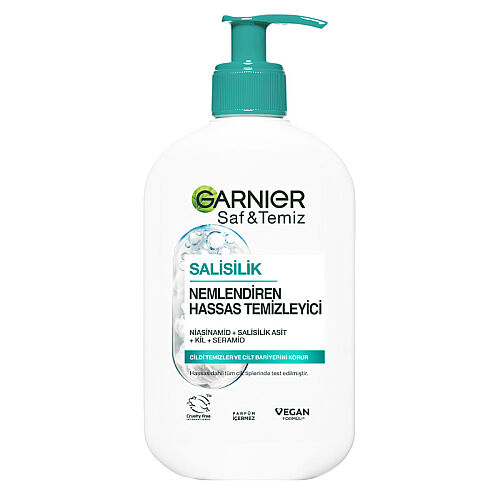 Garnier Saf & Temiz Nemlendiren Temizleyici 250 ml - Garnier