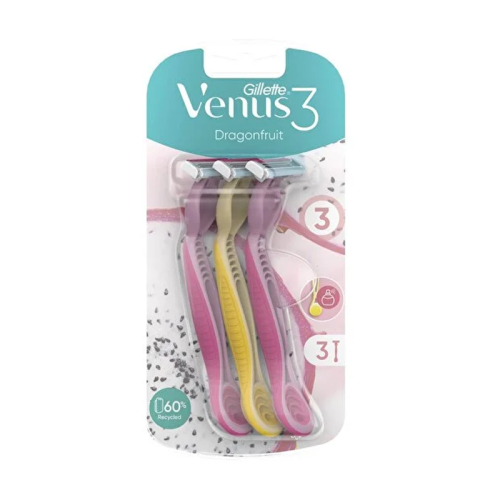 Gillette Venüs Dragonfruit Tıraş Bıçağı 3 Adet - 1
