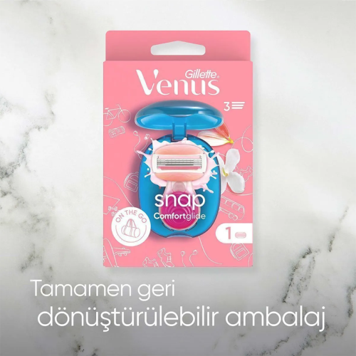 Gillette Venüs Snap Comfortglide Tıraş Bıçağı - 6