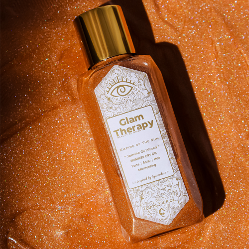 Glamtherapy Golden Dust Çok Amaçlı Işıltılı Kuru Yağ 100 ml - Glam Therapy (1)
