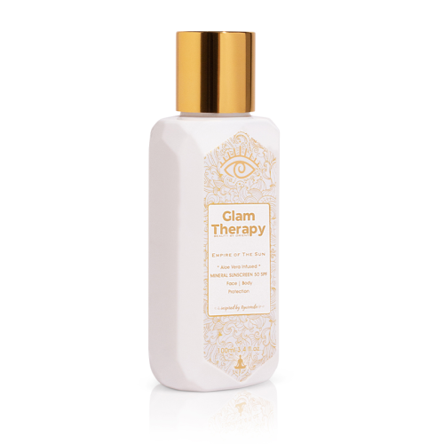 Glamtherapy Solar Embrace Aloe Vera Infused 50+ SPF UVA-UVB Yüksek Güneş Korumalı Nemlendirici Krem 100 ml - Glam Therapy
