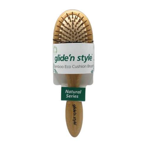 Gliden Style Bamboo Eco Cushion Brush Saç Tarama Şekillendirme Tarağı - Gliden Style