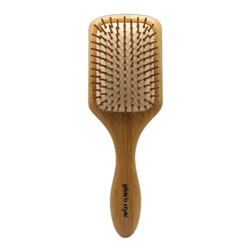 Gliden Style Bamboo Eco Paddle Brush Saç Tarama Şekillendirme Tarağı - Gliden Style
