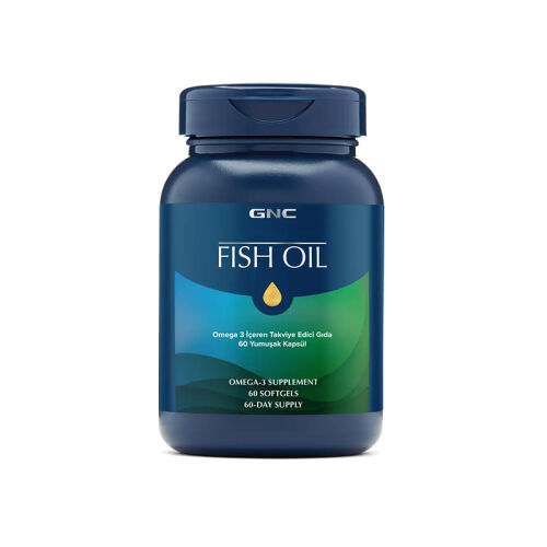 GNC Fish Oil 60 Yumuşak Kapsül - GNC