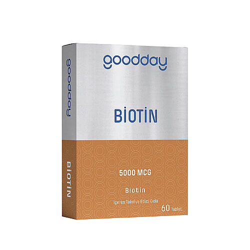 Goodday Biotin Takviye Edici Gıda 60 Tablet - Goodday