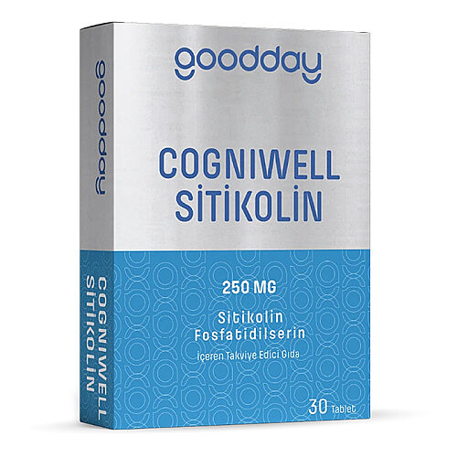 Goodday Cogniwell Sitikolin Takviye Edici Gıda 30 Tablet - Goodday
