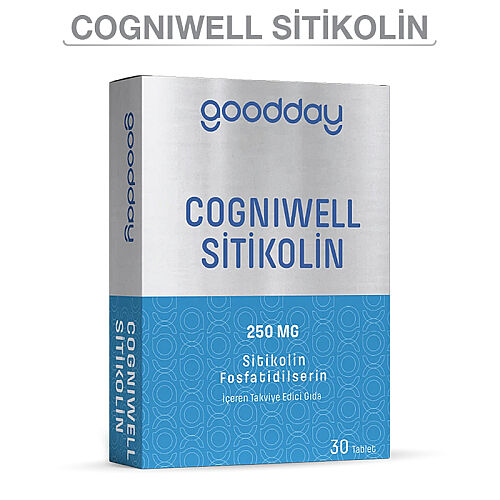 Goodday Cogniwell Sitikolin Takviye Edici Gıda 30 Tablet - Goodday (1)