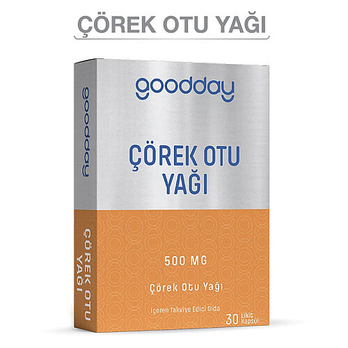 Goodday Çörek Otu Yağı Takviye Edici Gıda 30 Kapsül - Goodday (1)