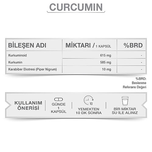 Goodday Curcumin Takviye Edici Gıda 30 Kapsül - 4
