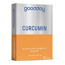 Goodday Curcumin Takviye Edici Gıda 30 Kapsül - 1