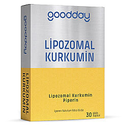 Goodday Lipozomal Kurkumin Takviye Edici Gıda 30 Kapsül - 1
