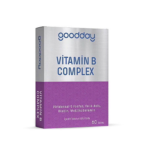 Goodday Vitamin B Complex Takviye Edici Gıda 60 Tablet - 1