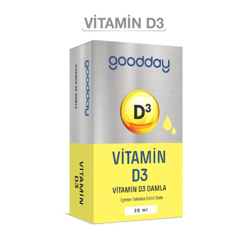 Goodday Vitamin D3 Sprey 20 ml - Goodday