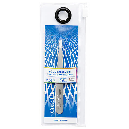 GöSol Pro Eğimli Kaş Cımbızı 9,6 cm - GöSol