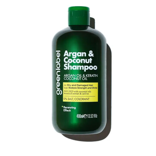 Greenlabel Argan ve Keratin Şampuanı 400 ml - Greenlabel