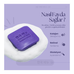 Greenlabel Korean Serum Soap Collagen Night Face Bar 3x60 gr - 3