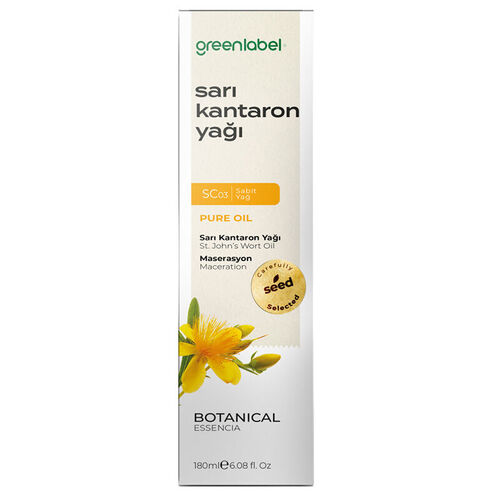 Greenlabel Sarı Kantaron Yağı 180 ml - Greenlabel (1)