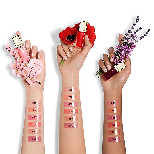 Guerlain KissKiss Bee Glow Oil Likit Ruj - Peach - 4