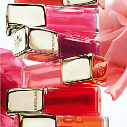Guerlain KissKiss Bee Glow Oil Likit Ruj - Pop Rose - 7