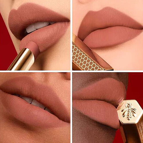 Guerlain KissKiss Blur Matte Lips 168 Blooming Lily - Delicate Beige - 3