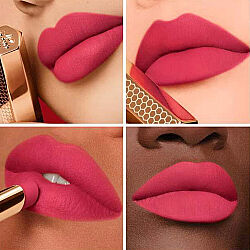 Guerlain KissKiss Blur Matte Lips 357 - Sweet Cosmos - 3