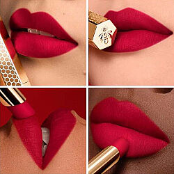 Guerlain KissKiss Blur Matte Lips 559 - Red Bouquet - 3