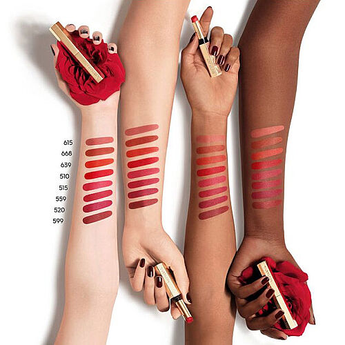 Guerlain KissKiss Blur Matte Lips 559 - Red Bouquet - 4