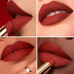 Guerlain KissKiss Blur Matte Lips 599 - Red Aster - 3