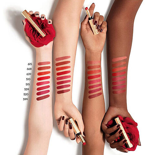 Guerlain KissKiss Blur Matte Lips 599 - Red Aster - 4