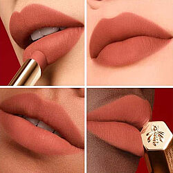 Guerlain KissKiss Blur Matte Lips 615 Orange Blossom - Orange Nude - 3