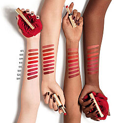Guerlain KissKiss Blur Matte Lips 615 Orange Blossom - Orange Nude - 4
