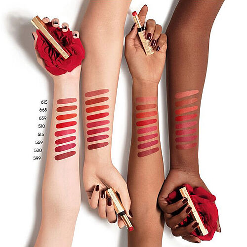 Guerlain KissKiss Blur Matte Lips 615 Orange Blossom - Orange Nude - 4