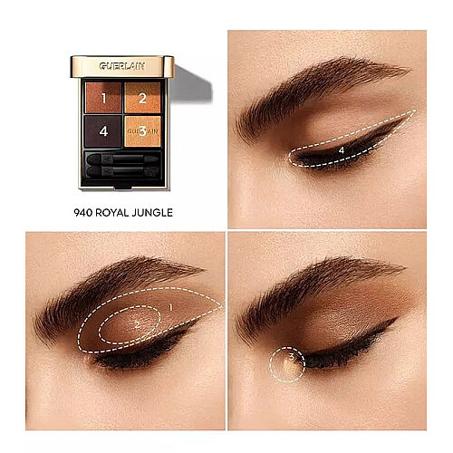 Guerlain Ombres G 940 Royal Jungle Far Paleti - 3