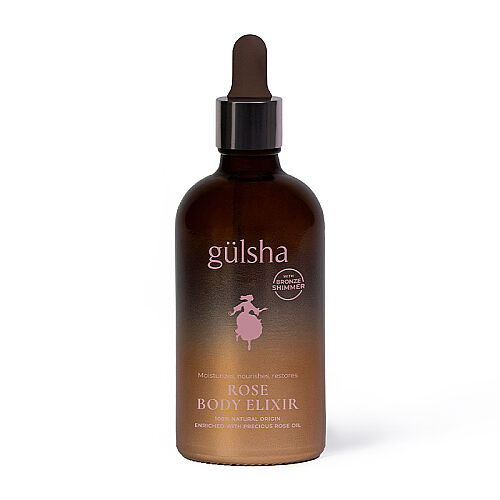 Gülsha Bronz Işıltılı Güllü Vücut İksiri 100 ml - Gülsha