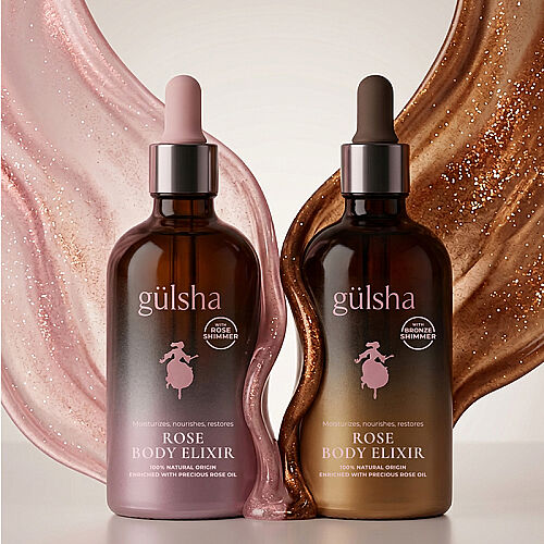 Gülsha Pembe Işıltılı Güllü Vücut İksiri 100 ml - 3
