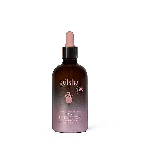 Gülsha Pembe Işıltılı Güllü Vücut İksiri 100 ml - Gülsha