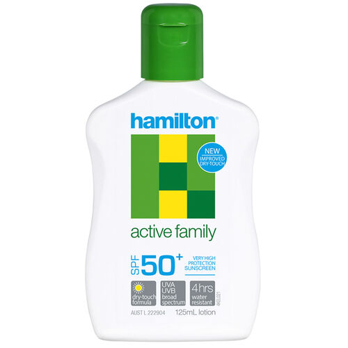 Hamilton Active Family SPF50+ Losyon 125ml - Hamilton