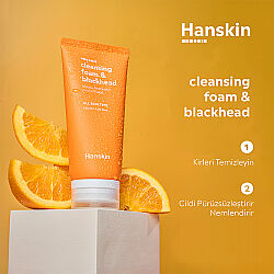 Hanskin Cleansing Foam Blackhead 120 ml - 4