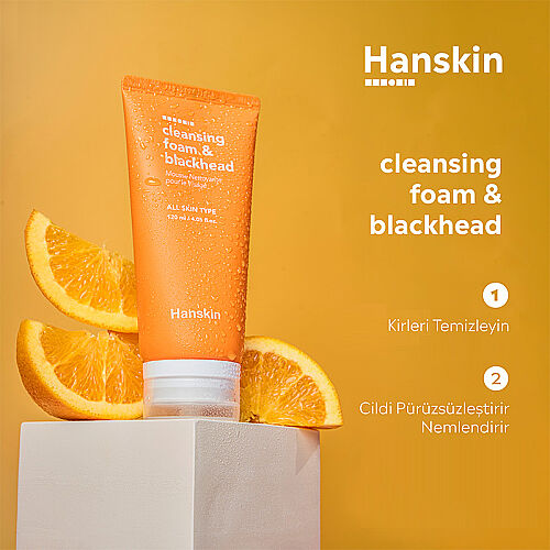 Hanskin Cleansing Foam Blackhead 120 ml - 4