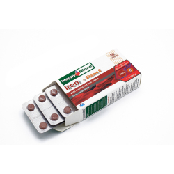 HappyMore Iron Vitamin C Takviye Edici Gıda 30 tablet - 1