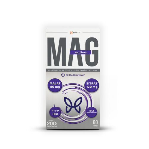 Haver Mag-Active 30 Tablet - Haver Farma