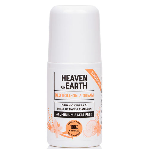 Heaven on Earth %100 Doğal Organik Beyazlatıcı Roll On Vanilyalı 50 ml - 1