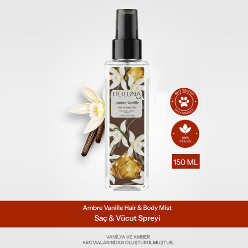 Heiluna Ambre Vanille Saç ve Vücut Spreyi 150 ml - Heiluna (1)