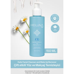 Heiluna Çift Etkili Yüz ve Makyaj Temizleyici 150 ml - 2
