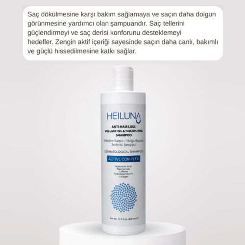 Heiluna Saç Dökülme Karşıtı Şampuan 400 ml - 4