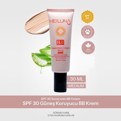 Heiluna Spf 30 Güneş Korumalı Bb Krem Medium 30 ml - Heiluna (1)