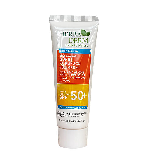 Herbaderm Güneş Kremi SPF50-75ml - Herbaderm