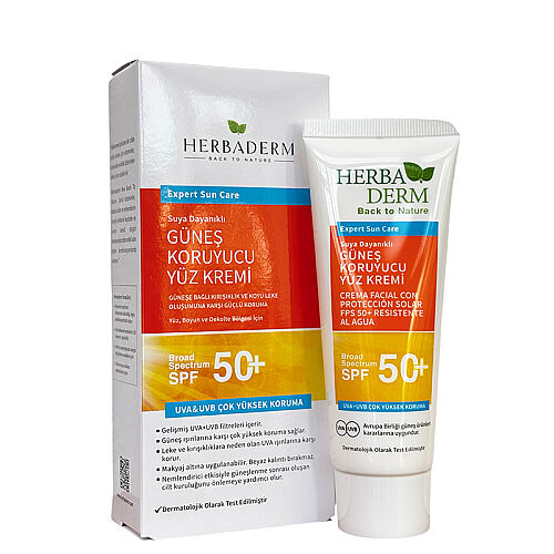 Herbaderm Güneş Kremi SPF50-75ml - Herbaderm (1)