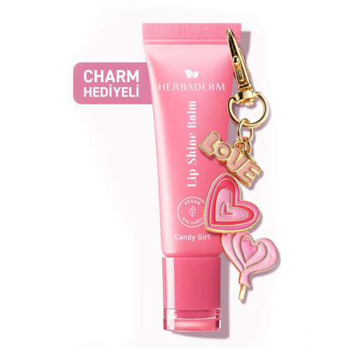 Herbaderm Lip Shine Balm - Candy Girl 10 ml - Herbaderm (1)