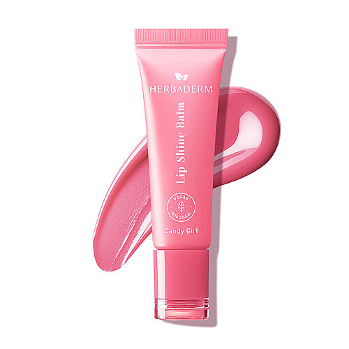 Herbaderm Lip Shine Balm - Candy Girl 10 ml - Herbaderm (1)